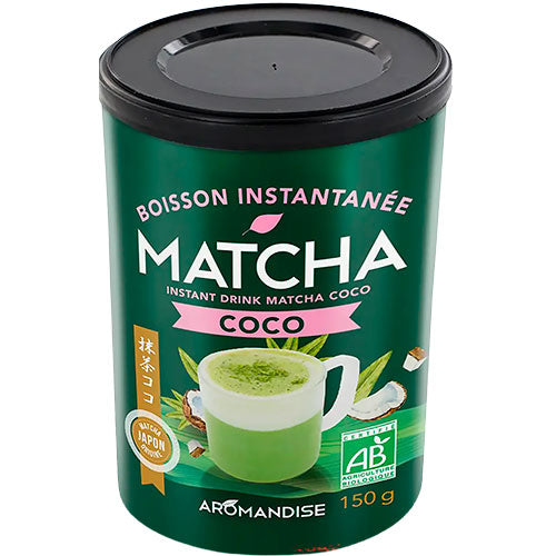 Aromandise Matcha Instant Latté Coco Økologisk | 150 g fra Aromandise