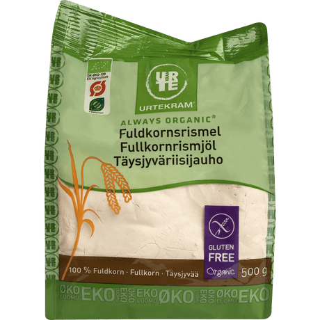 Urtekram Fuldkorns Rismel Økologisk | 500 g