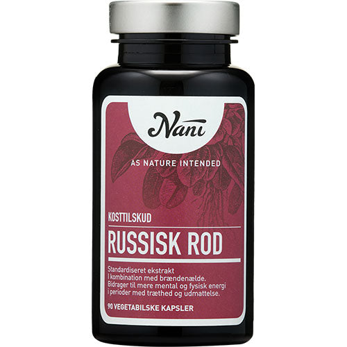 Nani Russisk Rod | 90 kapsler fra Nani