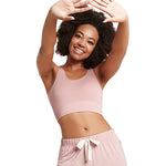 Ribbed Seamless Bra dusty pink str. M