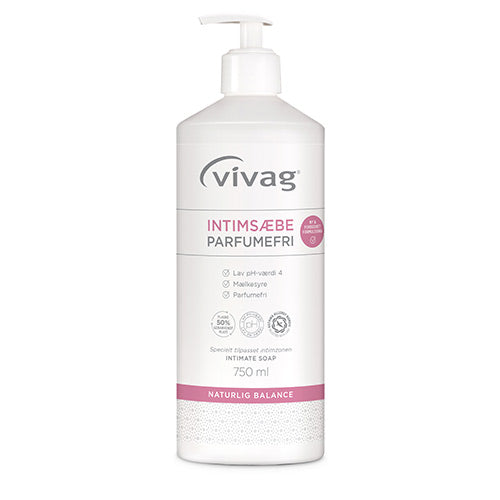 Vivag Intimsæbe Parfumefri fra Vivag