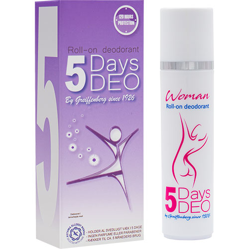 5 days deo women fra 5 days deo