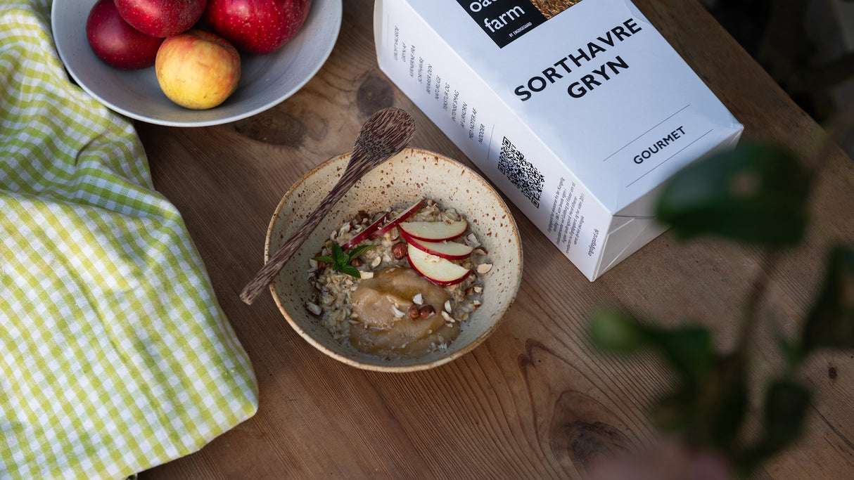 Havregryn sort, grovvalsede Ø