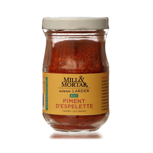 Paprika i flager Piment d´espelette fra Mill & Mortar