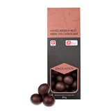 Hasselnødder m. 72% Mørk Chokolade Ø fra Økoladen