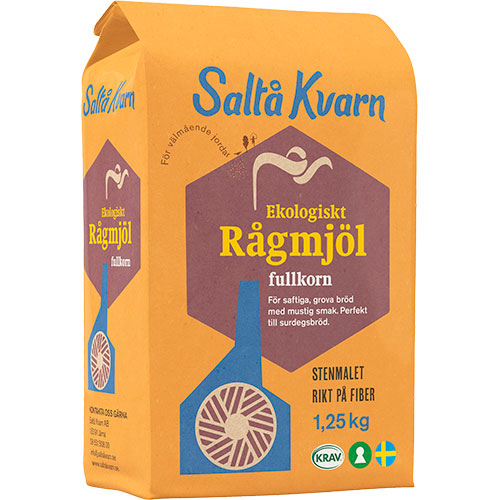 Rugmel Ø saltå kvarn fra Saltå kvarn