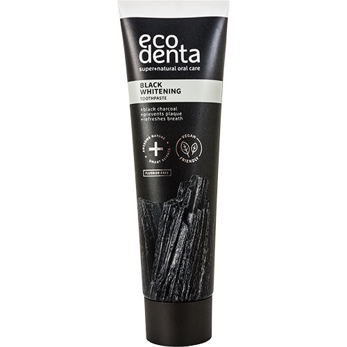 Tandpasta m. sort kul u. fluor fra ecodenta