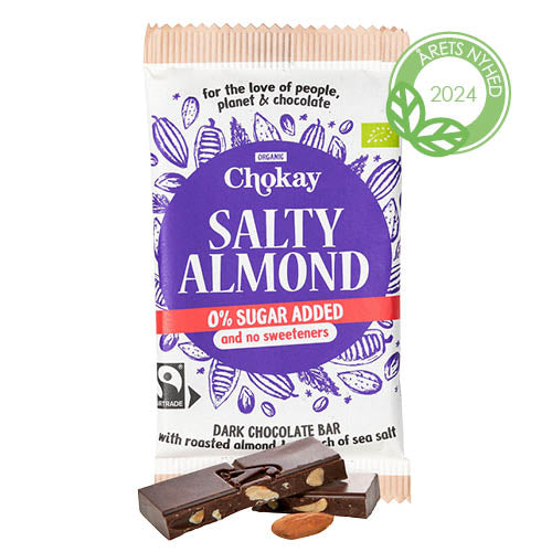 Bar Salty Almond Ø fra Chokay