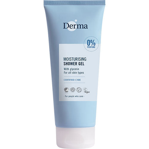 Derma Moisturising Shower Gel fra Derma