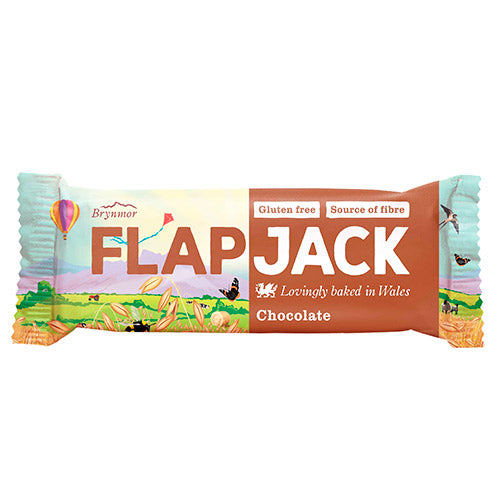 Flapjack m. chokolade fra Brynmor