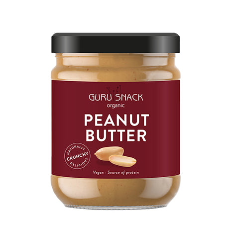 Peanutbutter Crunchy Ø fra Guru Snack