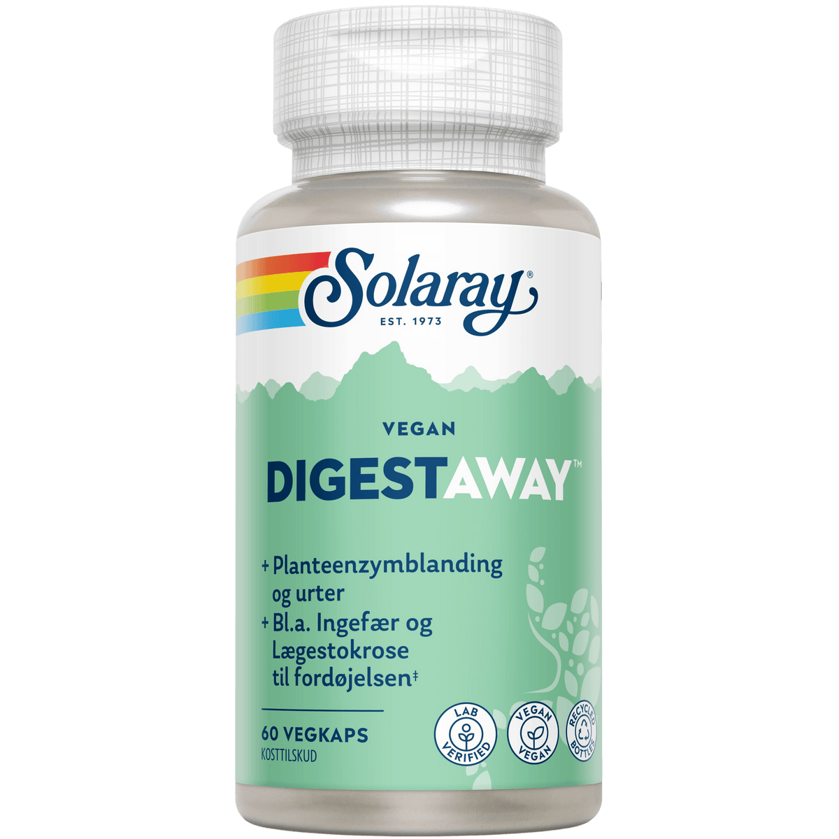 Solaray Digestaway | 60 kapsler