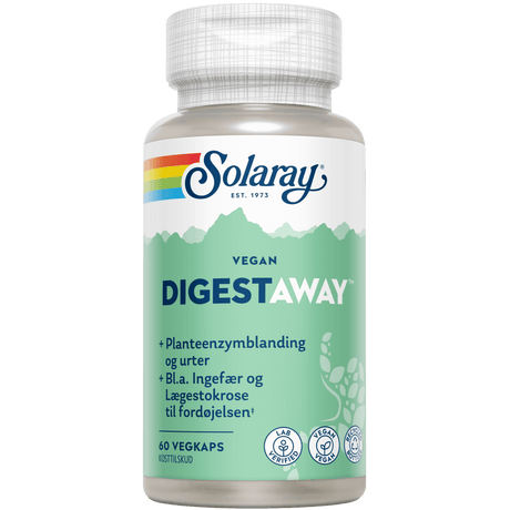 Solaray Digestaway | 60 kapsler