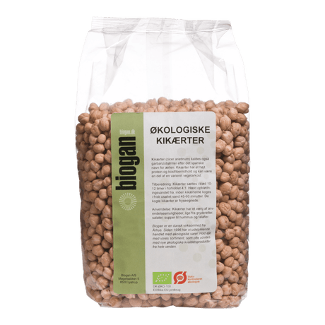 Biogan Økologiske Kikærter | 1 kg