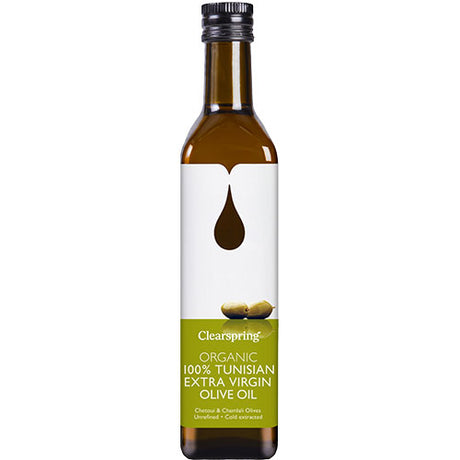 Clearspring Olivenolie Ekstra Jomfru Økologisk Tunesien | 500 ml fra Clearspring
