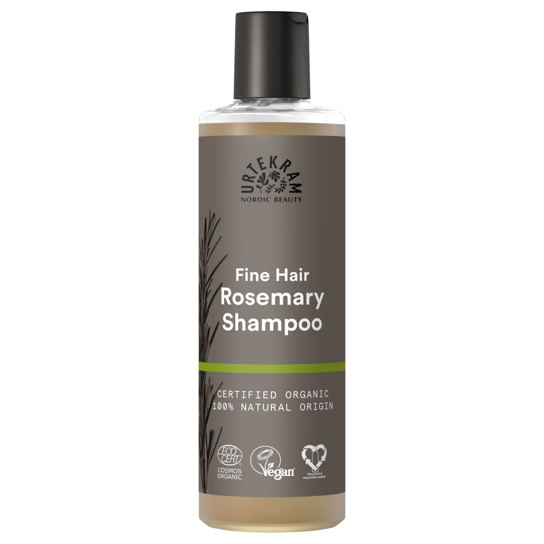 Shampoo - Rosemary - Fine Hair | 250 ml fra Urtekram