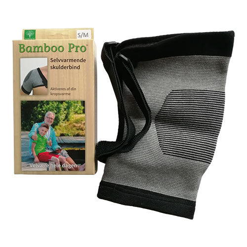 Skulderbind, Str.S/M selvvarm. fra Bamboo Pro