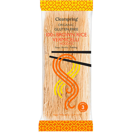 Brune Ris Vermicelli nudler Ø fra Clearspring
