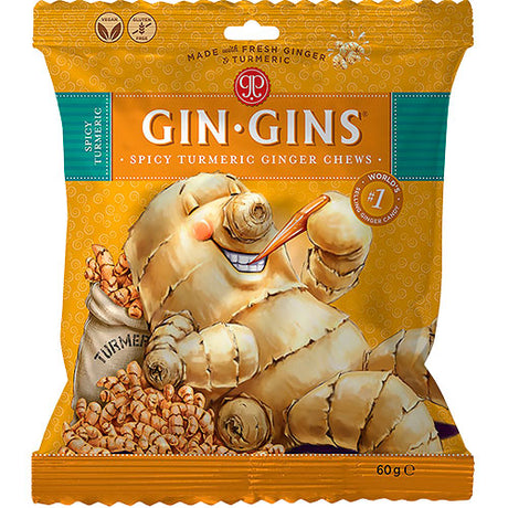 Ginger Chews (Gin Gins) Spicy Turmeric