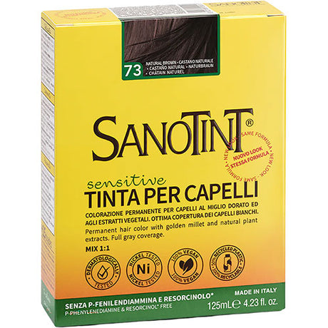 Sanotint Hårfarve Light | 73 Natur Brun