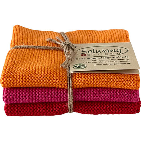 Gode gammeldags klarklude Orange/pink/rød