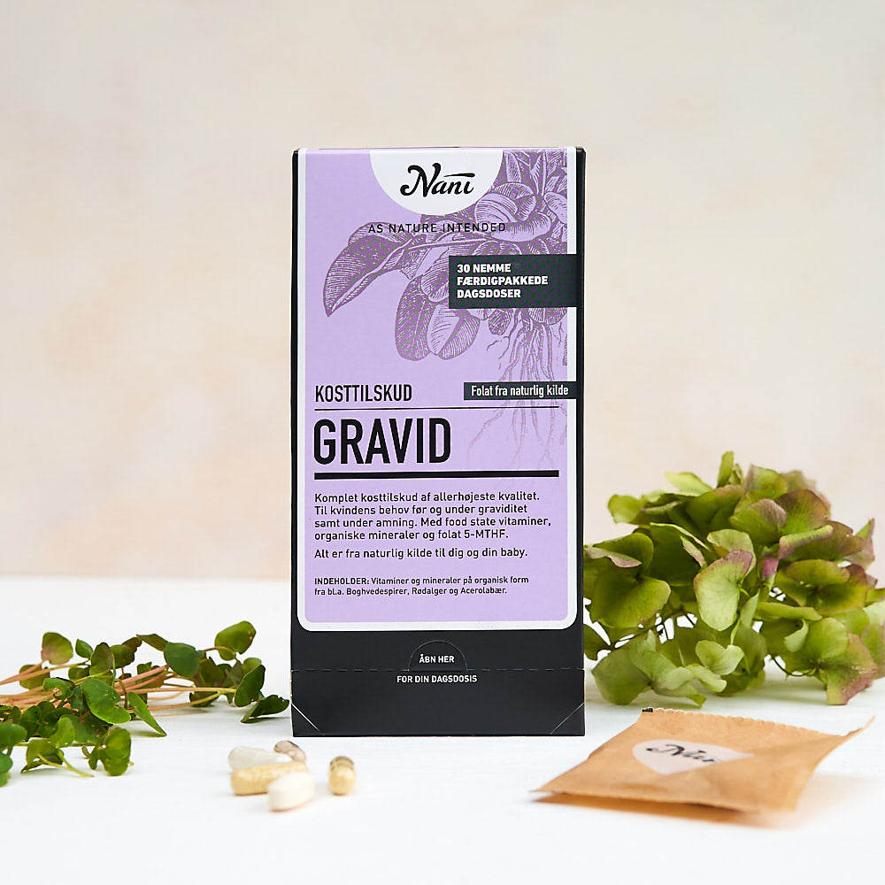 Nani Gravid Kosttilskud | 30 breve