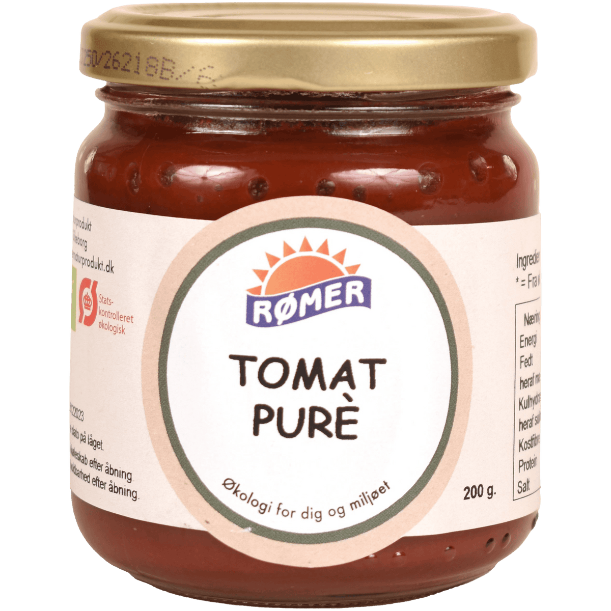 Rømer Tomat Purè Økologisk | 200 g