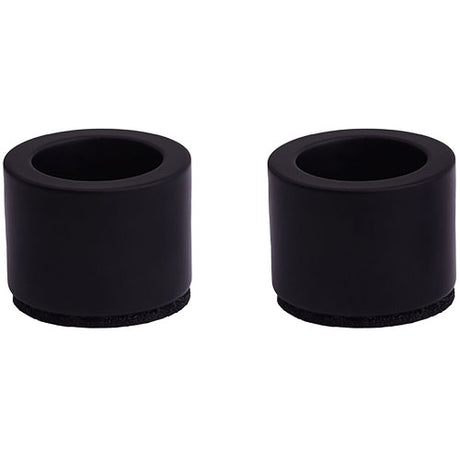 Lysestage t. kronelys, Matte black, 2-pack, 3,2x2, fra Uyuni lighting