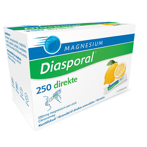 Magnesium Diasporal 250 direkte fra Helsam.dk