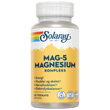 Solaray MAG-5 Magnesium Kompleks | 60 kapsler