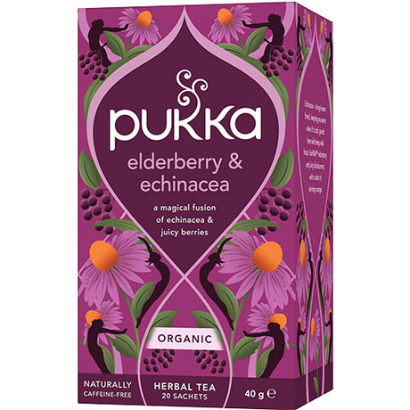 Elderberry & Echinacea te Ø Pukka fra Pukka