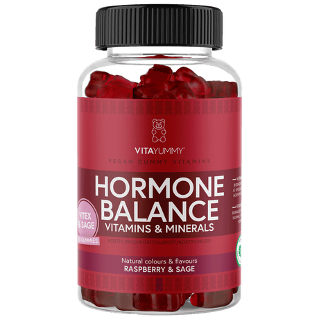 VitaYummy Hormone Balance Raspberry & Sage | 60 stk fra VitaYummy