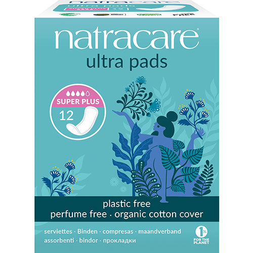 Natracare bind 12 stk super plus fra Natracare