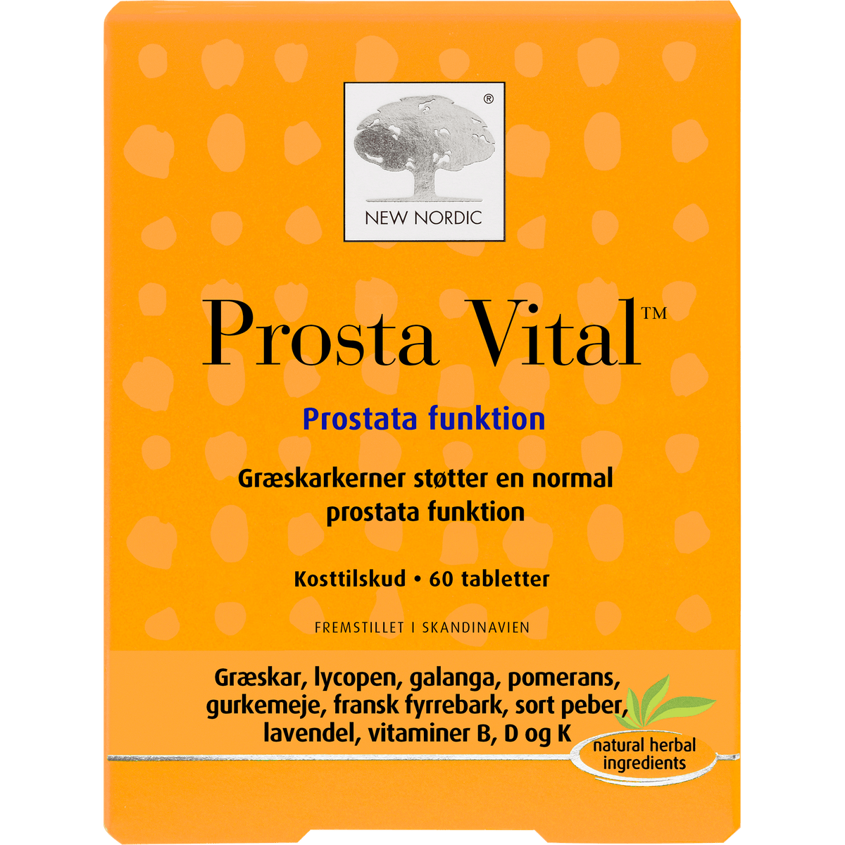 New Nordic Prosta Vital | 60 tabletter