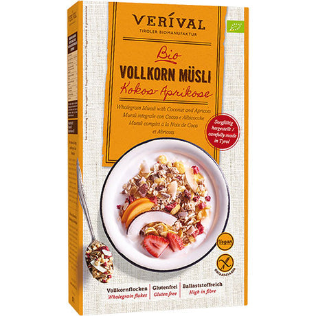 Müsli Kokos-Aprikos Ø fra Verival