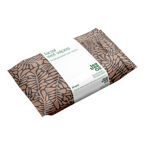 Ansigtsservietter med Tea Tree Oil fra Australian Bodycare