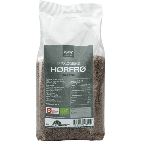 Natur-Drogeriet Hørfrø Hele Økologisk | 1 kg