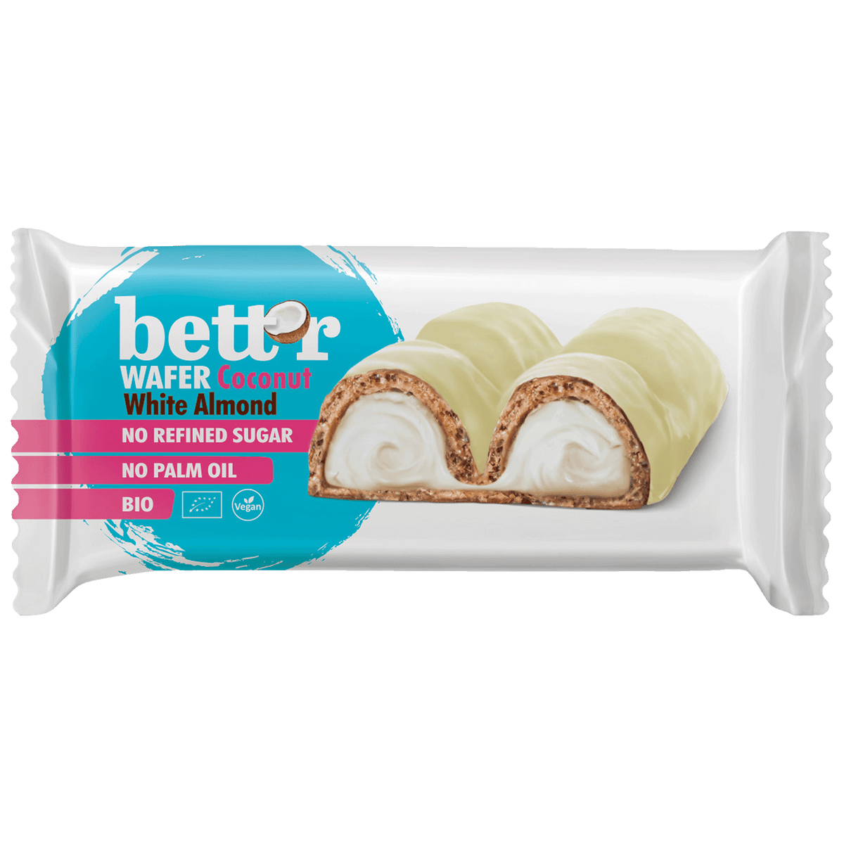 bett’r Bett'r Vaffel Kokoscreme Økologisk | 33 g fra bett’r