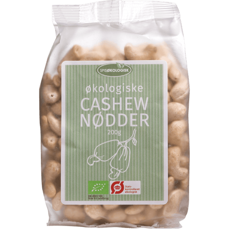 Spis Økologisk Cashewnødder Økologisk | 200 g