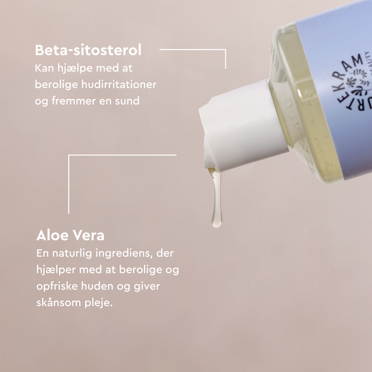 Body Wash - Fragrance Free - Sensitive Skin | 500 ml fra Urtekram
