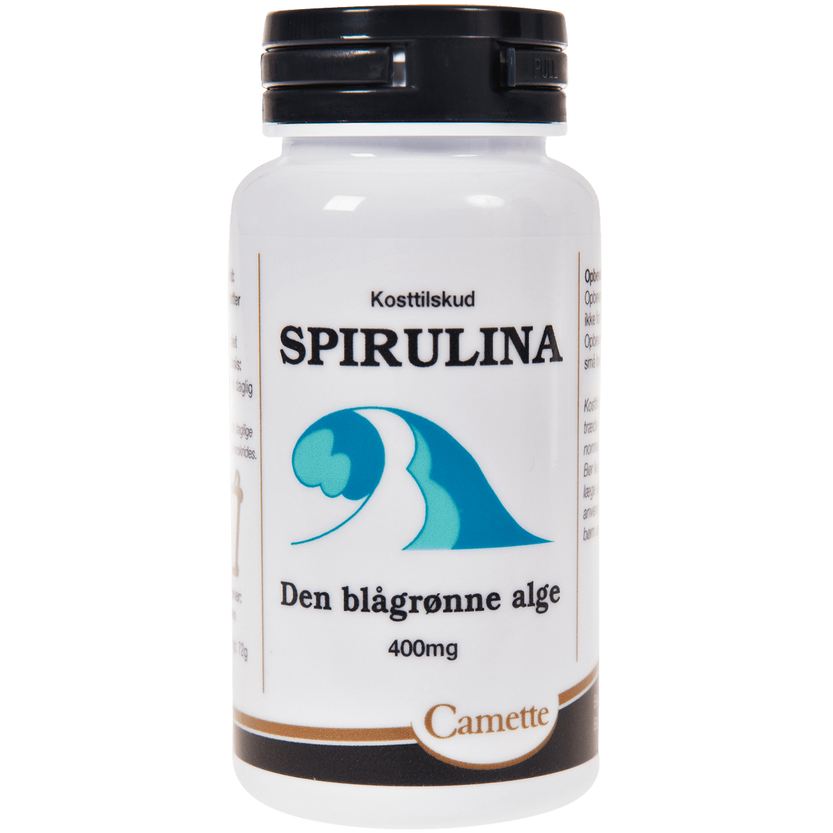 Camette Spirulina - Den Blågrønne Alge | 180 tabletter