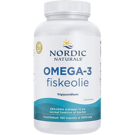 Omega-3 fiskeolie fra Nordic Naturals