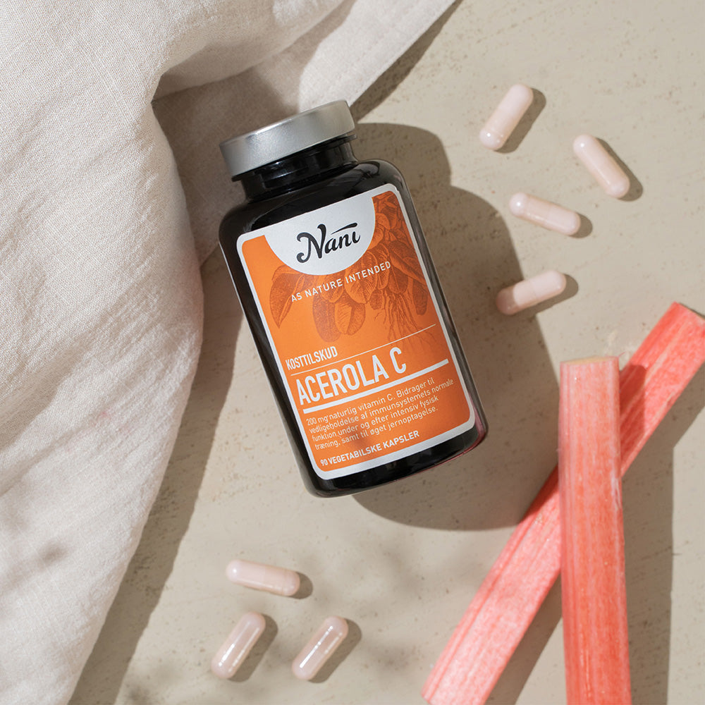 Nani Acerola C-vitamin | 90 kapsler fra Nani
