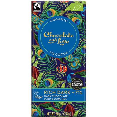 Chokolade Rich dark 71% Økologisk 
