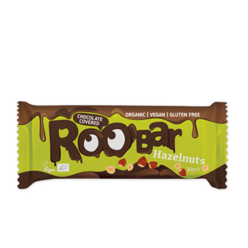 Bar Choko hasselnødder Ø Roobar fra ROO'bar