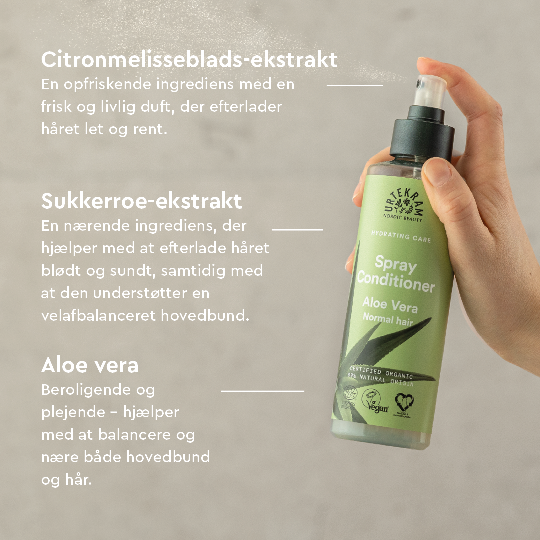 Urtekram Balsam Spray Aloe Vera | 250 ml fra Urtekram
