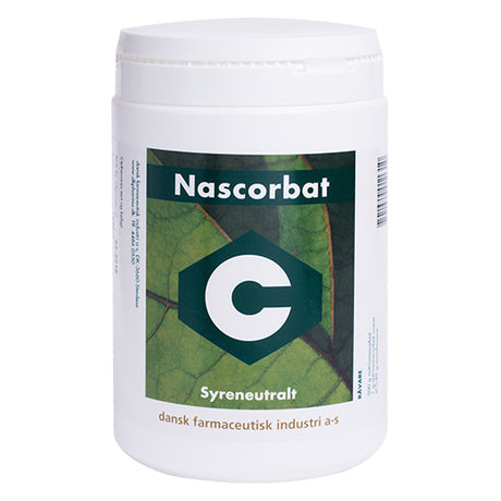 Nascorbat (syreneut. fra Grønne dfi vitaminer