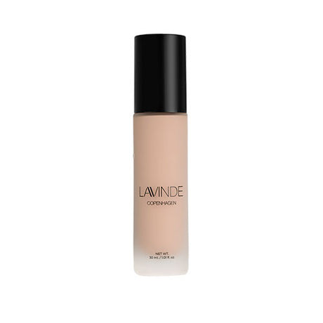 Natural Glow  Liquid Foundation Cool Ivory 201. fra Lavinde Copenhagen