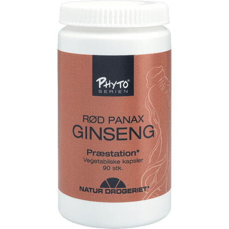 Natur-Drogeriet Rød Ginseng 400 Mg | 90 kapsler fra Natur-Drogeriet
