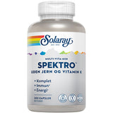 Spektro Multi-Vita-Min uden jern og vitamin K fra Solaray